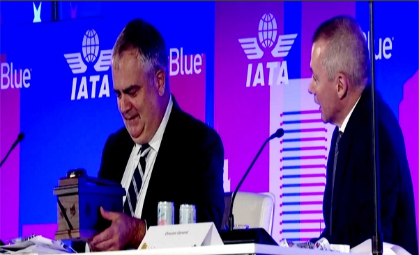 77th AGM: IATA Says Losses Reduce But Challenges Continue - Cumulative $201 Billion Losses For 2020-2022 Willie Walsh, IATA DGCEO and Robin Hayes, CEO JetBlu at ATA AGM…